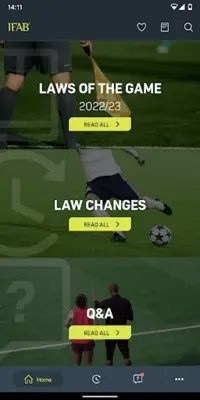 Laws of the Game android App screenshot 5